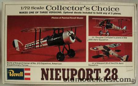 Revell 1/72 Nieuport 28 - Collector's Choice Issue, H70 plastic model kit